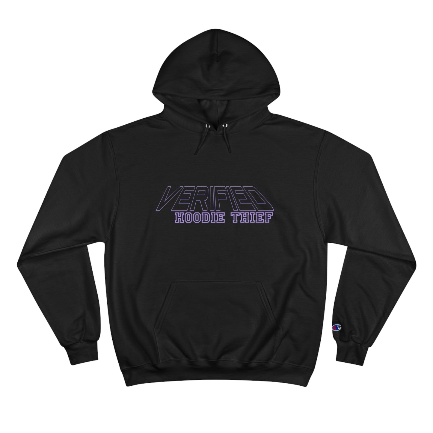 VERIFIED HOODIE THIEF  (black & purple)